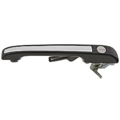 Maniglia Porta Esterna posteriore sinistro Nera per Volkswagen Golf (I), Golf (II) e Polo AL8075007 - 31-AL8075007 -