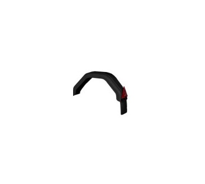 Parafango sinistro La 200MM Lu 660MM C/Paraspruzzo e Catarifrangente Triangolare Rosso 312132 - 70-312132 - 70-312132