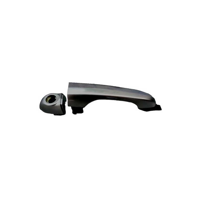 Maniglia Esterna anteriore sinistro Grigia (Foro Serratura) per Fiat 500X (334) e 500X (Cross/Trekking) AL80948