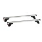 Coppia Barre "Pacific" (Alluminio) per Bmw X2 (F39), Fiat Multipla (186) e Ford C-Max e altri modelli 64150