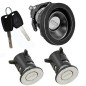 Kit Boccole Porte Anteriori + Portellone (Con Chiavi Uguali) (5 Porte) per Fiat Punto (188) e Punto (5 Porte) (188) AL85110