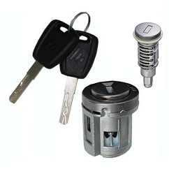 Kit Cilindretti anteriore sinistro + Avviamento (Con per Alfa Romeo Mito, Fiat Bravo (198) e Idea e altri modelli AL85222 -