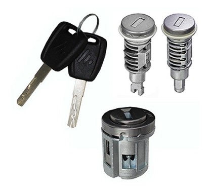 Kit Blocchetti Maniglie Porta anteriore sinistro + Baule + Avviamento (Con Chiavi Auguali) (No per Ford Ka (Z*) AL85227 -