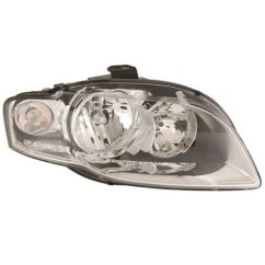 Proiettore destro H7+H7 Ele.con Motore-Fanale Bianco per Audi A4 (8Ec_B7) AD0224905