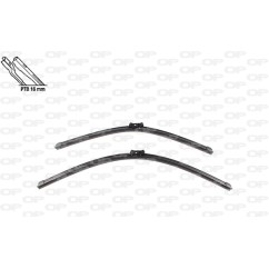 Coppia Spazzole Twin Perfect 26''-21''/660-533MM per Audi A6 (9**), A7 e Land Rover Evoque e altri modelli WBT9031.00 -