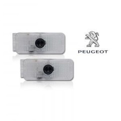 Logo con Fanalino Peugeot (Conf.2 Pz) 41390