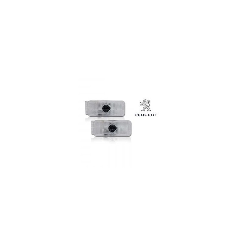 Logo con Fanalino Peugeot (Conf.2 Pz) 41390