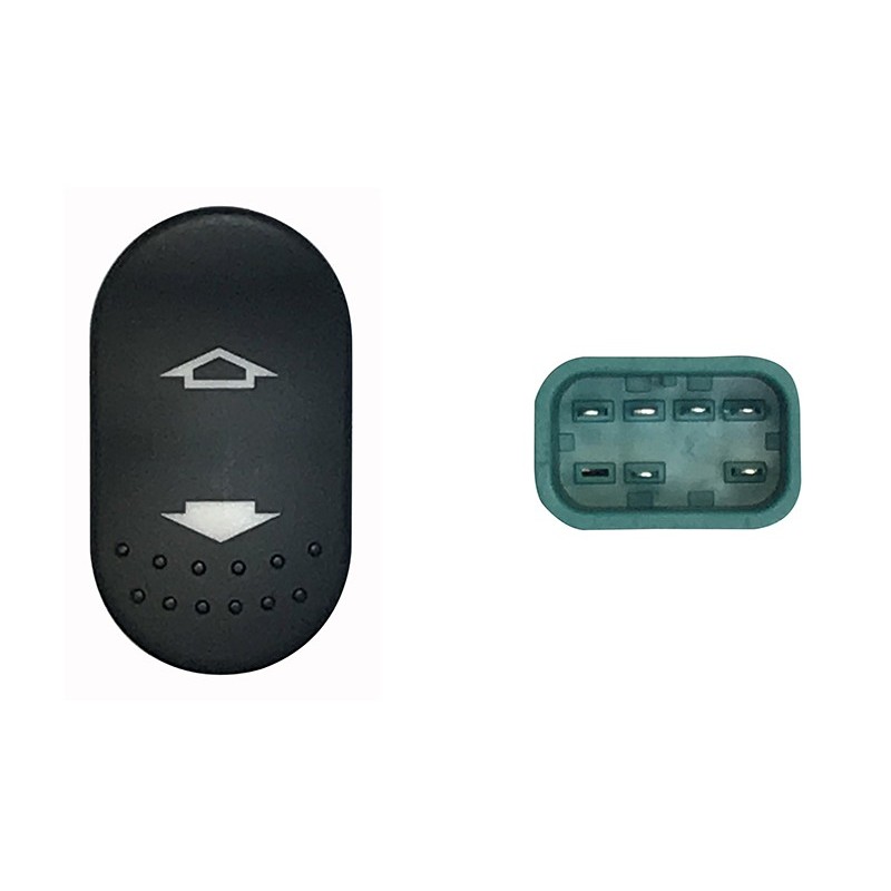 Interruttore Porta anteriore destro (6 Pin) per Ford Focus FRI76006