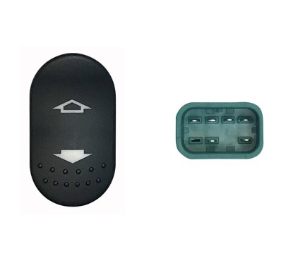 Interruttore Porta anteriore destro (6 Pin) per Ford Focus FRI76006 - 31-FRI76006 - 31-FRI76006