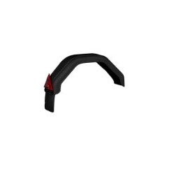 Parafango destro 185MM con Paraspruzzo e Catarifrangente Triangolare Rosso Lungh. 680 - Largh. 185 311930