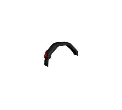 Parafango destro 185MM con Paraspruzzo e Catarifrangente Triangolare Rosso Lungh. 680 - Largh. 185 311930 - 70-311930 -