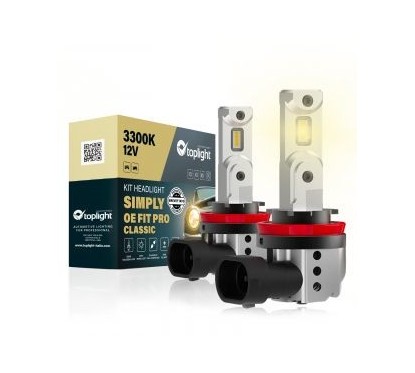 Kit Led "Simply Pro Classic" per Modifica H11 (Conf. 2PZ) 417598C - 83-417598C - 83-417598C