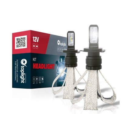 Kit A Led Black Star S per Modifica H4 (Conf.2 Pz) 502104 - 83-502104 - 83-502104