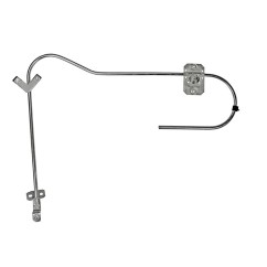 Alz.manuale anteriore sinistro (4P) Fiat 128 dal 1969 FT921L - 31-FT921L - 31-FT921L