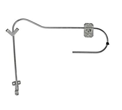 Alz.manuale anteriore sinistro (4P) Fiat 128 dal 1969 FT921L - 31-FT921L - 31-FT921L