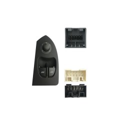 Pulsantiera Porta anteriore sinistro (24 Pin) per Citroen Jumper (244), Fiat Ducato (244) e Peugeot Boxer FTP76003 -