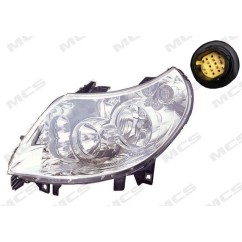 Proiettore F3483 Scudo 2006 El.sinistro per Citroen Jumper (9**), Fiat Ducato (250) e Peugeot Boxer 327003483 - 30-327003483