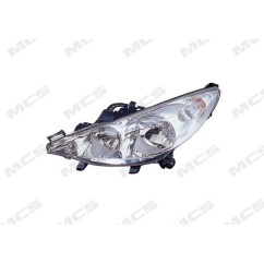 Proiettore F3765 Peugeot 207 2006- sinistro 327003765 - 30-327003765 - 30-327003765