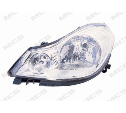 Proiettore destro (C/Cromato) (H7+H1) Clio 12/Dal 2007 per Renault Symbol 327003788