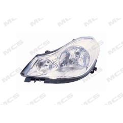 Proiettore sinistro (C/Cromato) (H7+H1) Clio 12/Dal 2007 per Renault Symbol 327003789 - 30-327003789 - 30-327003789