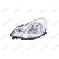 Proiettore sinistro (C/Cromato) (H7+H1) Clio 12/Dal 2007 per Renault Symbol 327003789