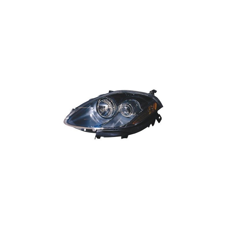 Proiettore F4187 Bravo 2006- Nero sinistro per Fiat Bravo (198) 327004187