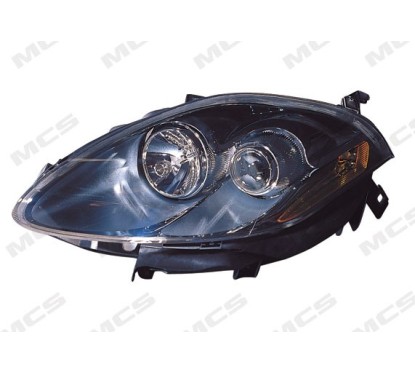 Proiettore F4187 Bravo 2006- Nero sinistro per Fiat Bravo (198) 327004187