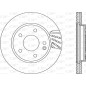 Disco Freno BDA1700.20