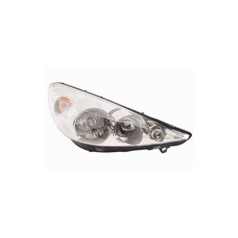 Proiettore destro (H7+H1) con motore Peugeot 206 Plus dal 2009 327004204