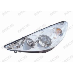 Proiettore destro (H7+H1) con motore Peugeot 206 Plus dal 2009 327004204 - 30-327004204 - 30-327004204