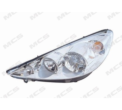 Proiettore destro (H7+H1) con motore Peugeot 206 Plus dal 2009 327004204