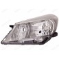 Proiettore destro (H4) (C/Cromato) (Cornice Grigia) dal 2011 per Toyota Yaris 327004752