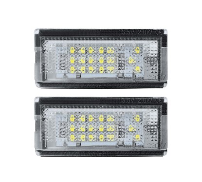 Fanale Luce Targa Led (Conf. 2PZ) per Bmw 3 (E46) e 3 (E46) Coupe-Cabrio 701012 - 83-701012 - 83-701012