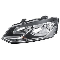Proiettore sinistro (H7+H7) (C/Nero) (Mod. Comfortline/Highline) Volkswagen Polo dal 2014 327005223 - 30-327005223 -