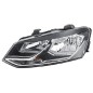 Proiettore sinistro (H7+H7) (C/Nero) (Mod. Comfortline/Highline) Volkswagen Polo dal 2014 327005223