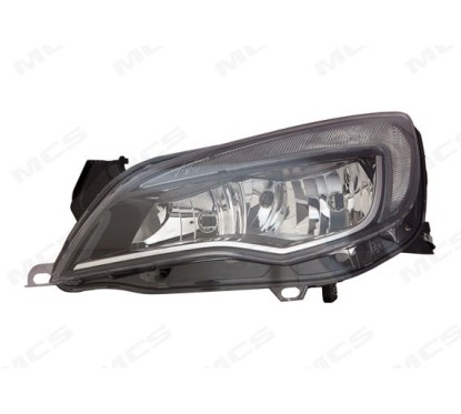 Proiettore destro (H7+H7) Astra dal 2012 per Opel Astra J 327005290