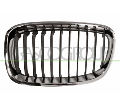 Griglia Radiatore sinistro Nera con Cornice Crom. - Mod. per Bmw 1 (F20/F21) BM1232004