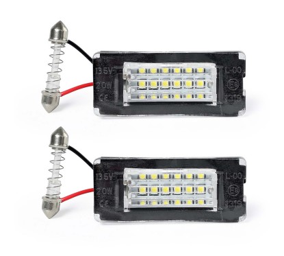 Fanale Luce Targa Led (Conf. 2PZ) per Mini One/Cooper (R56,R57) e One/Cooper/Clubman (R56,R57) 701048 - 83-701048 - 83-701048