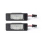 Fanale Luce Targa Led (Conf. 2PZ) per Nissan Juke, Navara e NV200 e altri modelli 701055