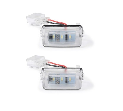 Fanale Luce Targa Led (Conf. 2PZ) per Citroen Berlingo, Berlingo-Multispace e C3 e altri modelli 701059 - 83-701059 -