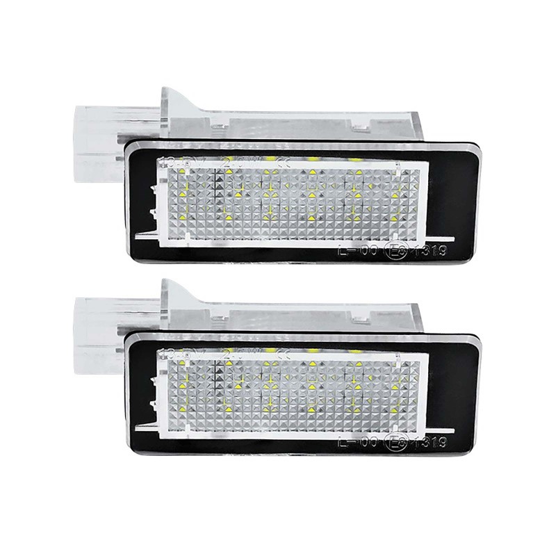 Fanale Luce Targa Led (Conf. 2PZ) per Dacia Duster, Lodgy e Logan (Mcv) e altri modelli 701063