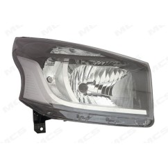 Proiettore destro (H4) (C/Nero) (C/Day Light) dal 2016 per Fiat Talento e Renault Trafic 327005440 - 30-327005440 -
