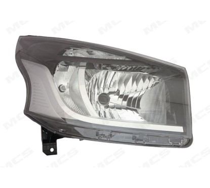 Proiettore destro (H4) (C/Nero) (C/Day Light) dal 2016 per Fiat Talento e Renault Trafic 327005440