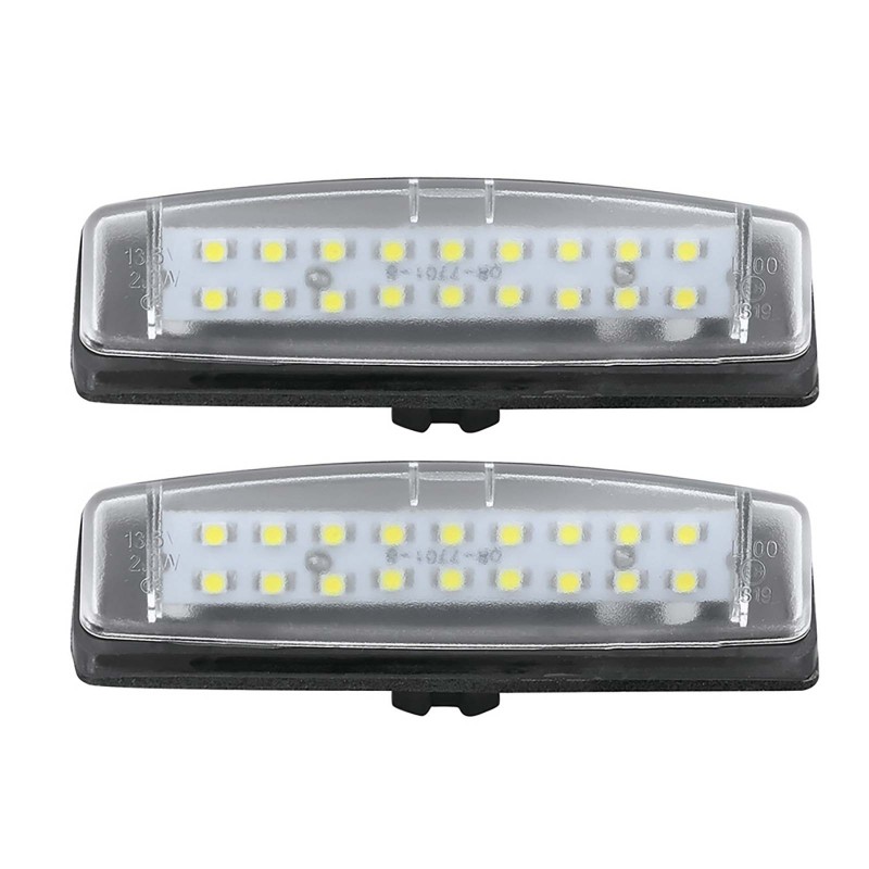 Fanale Luce Targa Led (Conf. 2PZ) per Lexus Gs (S160), Is (XE10) e Rx 300 (Mcu) e altri modelli 701069