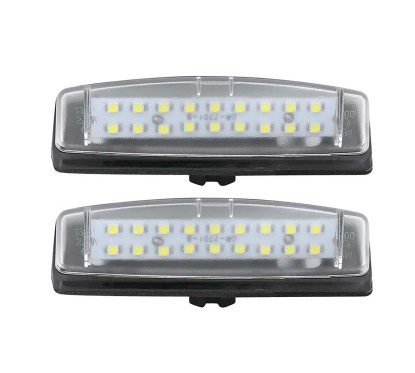 Fanale Luce Targa Led (Conf. 2PZ) per Lexus Gs (S160), Is (XE10) e Rx 300 (Mcu) e altri modelli 701069 - 83-701069 -