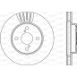 Disco Freno BDA2292.20