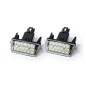 Fanale Luce Targa Led (Conf. 2PZ) per Toyota Auris, Corolla e Verso e altri modelli 701075
