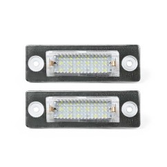 Fanale Luce Targa Led (Conf. 2PZ) per Volkswagen Caddy, Golf Plus e Jetta e altri modelli 701080