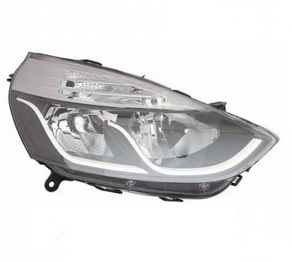 Proiettore destro (H7+H1) (C/Nero) (Bordo Interno Bianco) Renault Clio 01/Dal 2016 al 06/2016 327005518 - 30-327005518 -