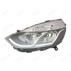 Proiettore destro (H7+H1) (C/Nero) (Bordo Interno Bianco) Renault Clio 01/Dal 2016 al 06/2016 327005518 - 30-327005518 -